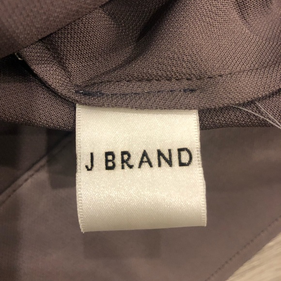 J Brand Linen Blend Deep V Neck Top Size S - Picture 4 of 5